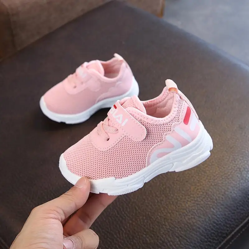 

Детская обувь, кроссовки для мальчиков, новая осенняя сетчатая дышащая повседневная детская обувь, нескользящая детская обувь для малышей, ...