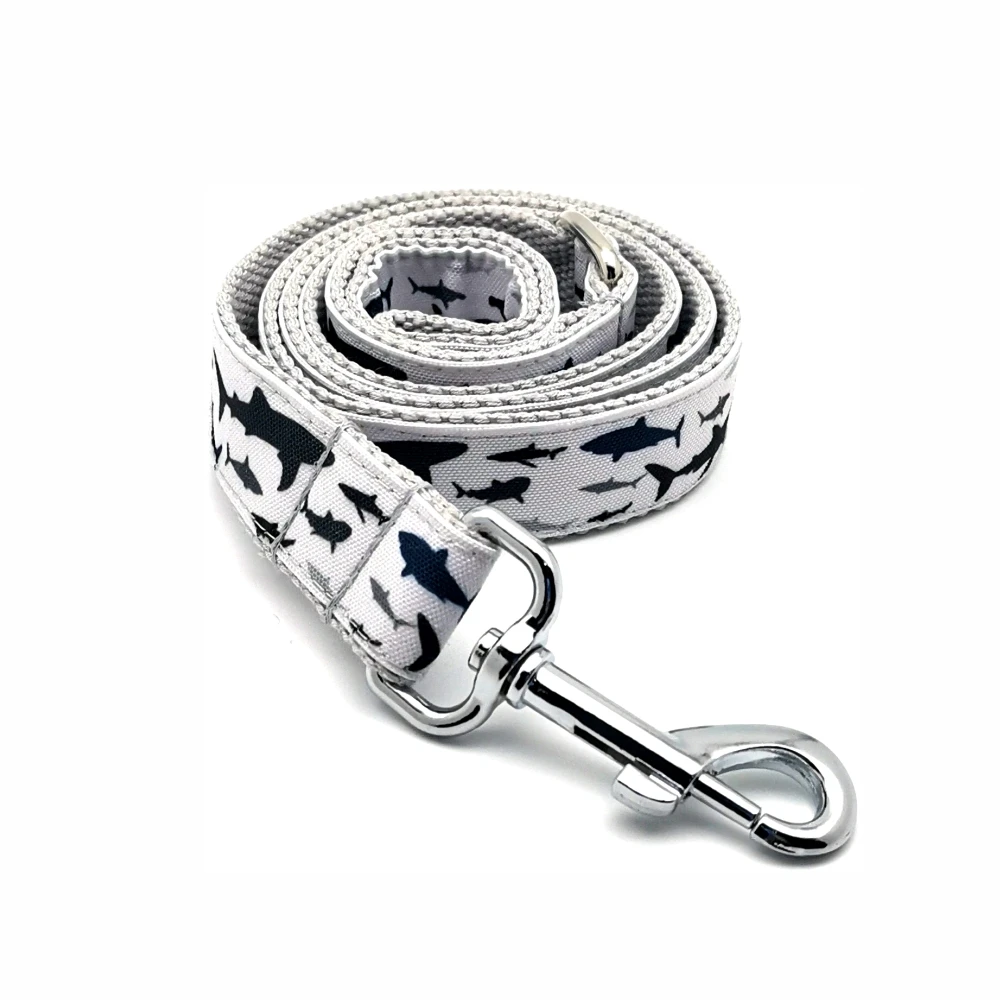 Персонализированный ошейник для домашних животных Морская рыба прочный