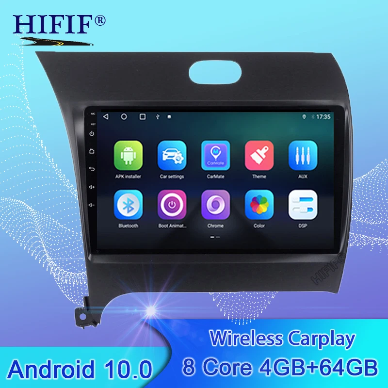 Автомагнитола 2 Гб ОЗУ 32 ПЗУ мультимедийный плеер Android 10 автомобильный dvd для Kia