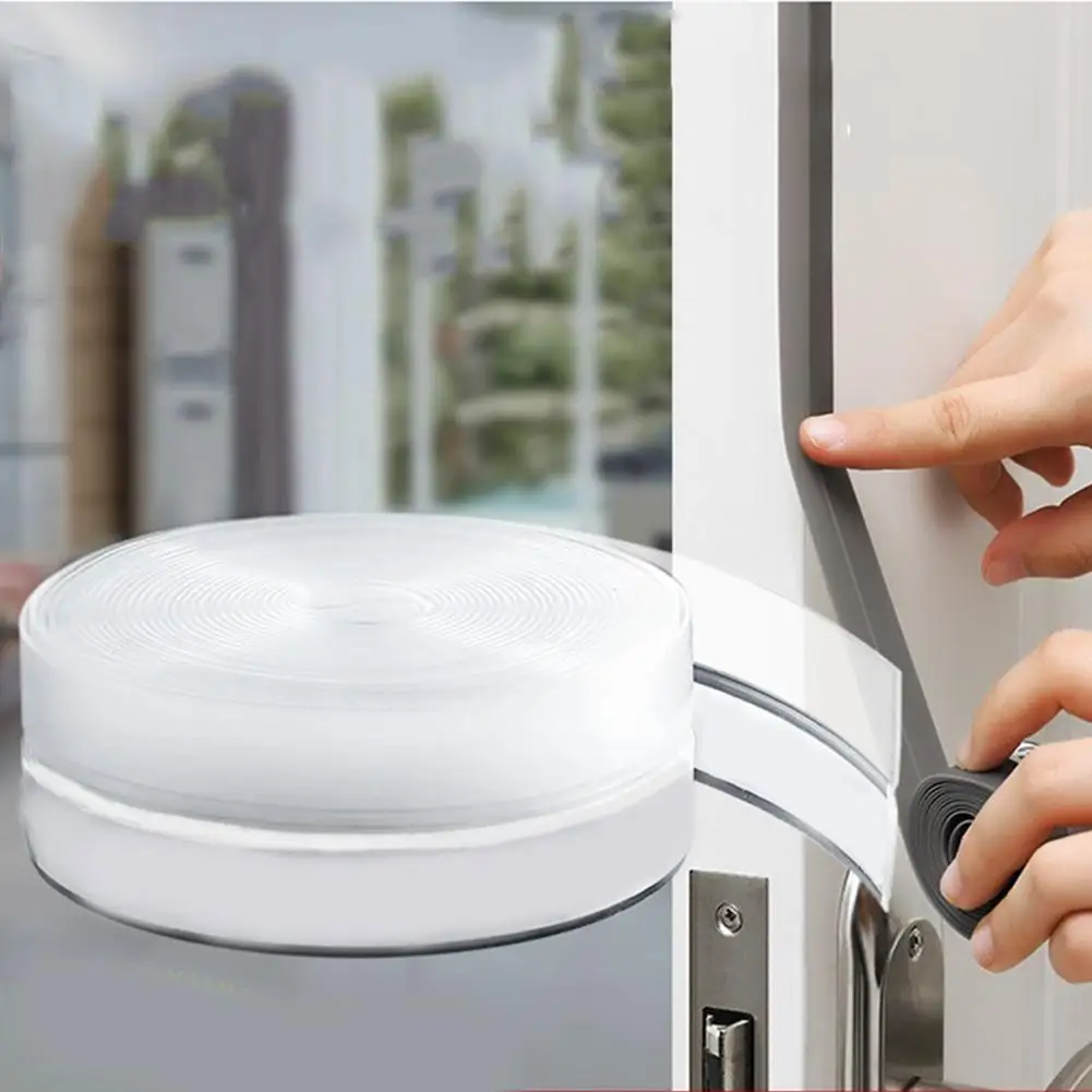 1 шт. 25 мм уплотнительная лента для ванной и душа герметичная самоклеящаяся