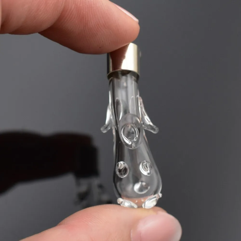 5 шт./лот винтовая крышка 39*10 мм стеклянный флакон для собаки кулон имя или рисовое