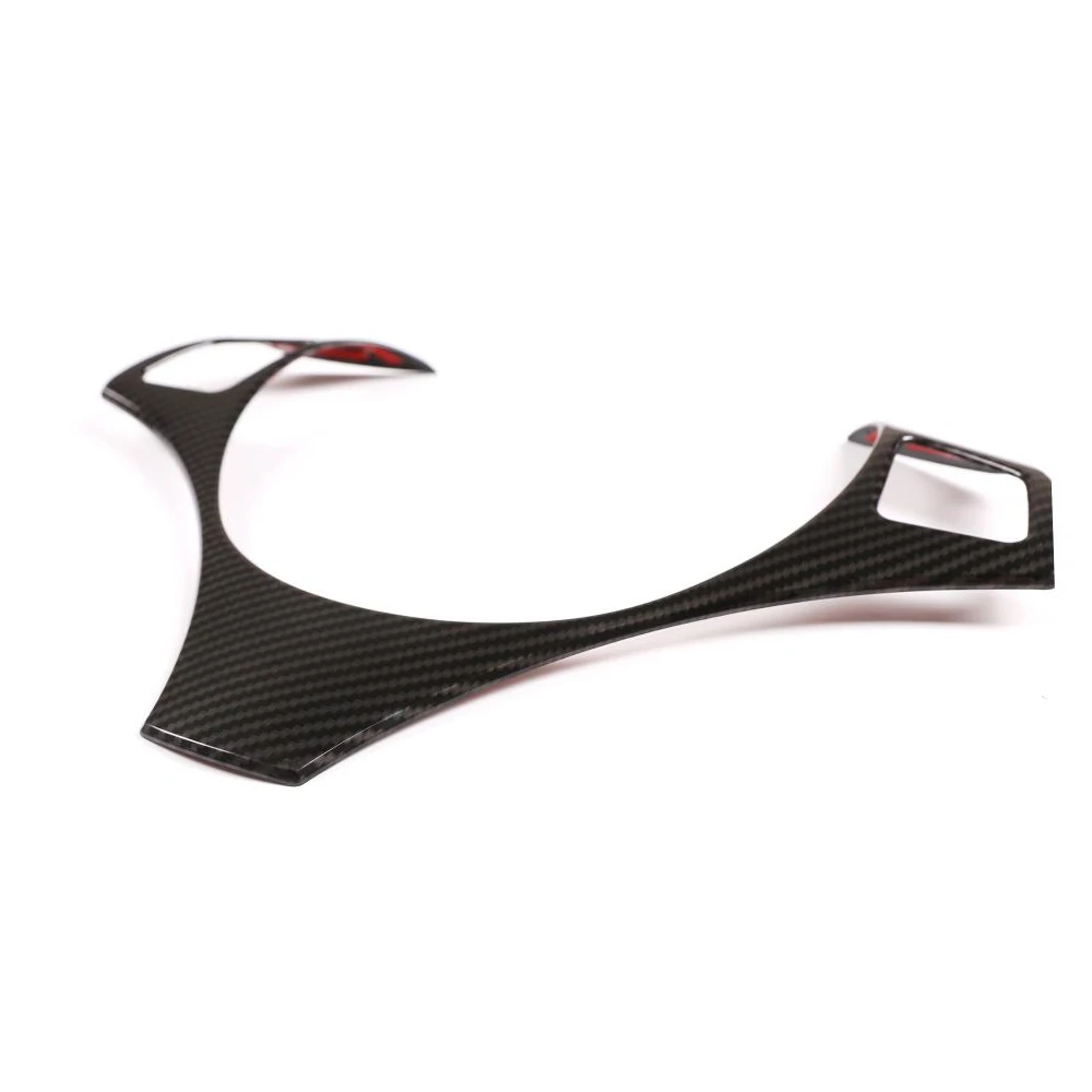 

Car Steering Wheel Decoration Cover Trim Frame Sticker for BMW E90 3 Series 2005 - 2012 Car Accessories