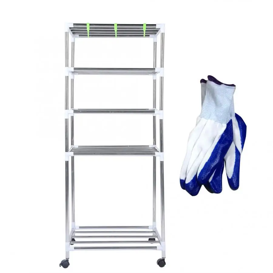 Пятиуровневая стойка из нержавеющей стали повышающая качество Кухонных