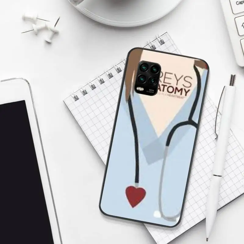 

American TV Gray Anatomy High Quality Black Soft Phone Cases For Xiaomi 8 9 Se 10 10pro Note 2 3 10 MIX2 S MAX2 3 F1 5X