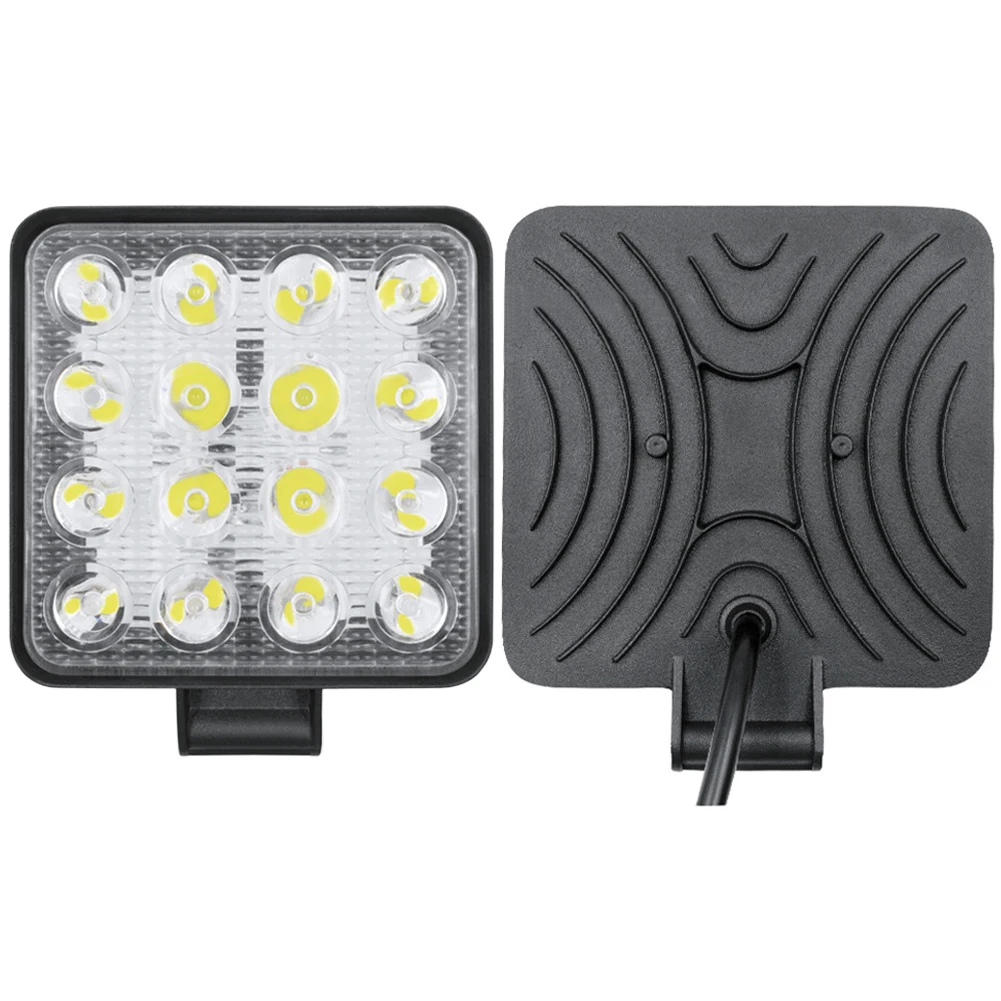 

Wholesale 2PCS ABS 48W LED Work Light DC12 - 60V Flood Light 1200LM Light Pod Fog Light for Car Off-road Motorcycle Trucks