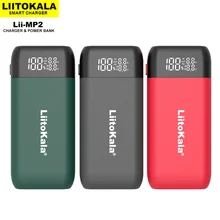 2021 NEW Genuine / Original LiitoKala Lii-MP2 18650 21700 Smart Charger and Power bank QC 3.0 input / output digital display