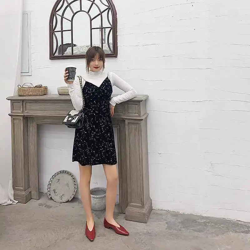 Туфли Krazing pot женские на низком каблуке мягкая дышащая овечья кожа без застежки