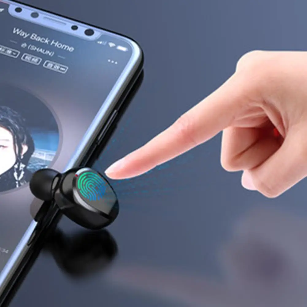 Мини Bluetooth 5,0 наушники TWS настоящие беспроводные наушники-вкладыши 3D стерео наушники гарнитура без рук спортивные наушники