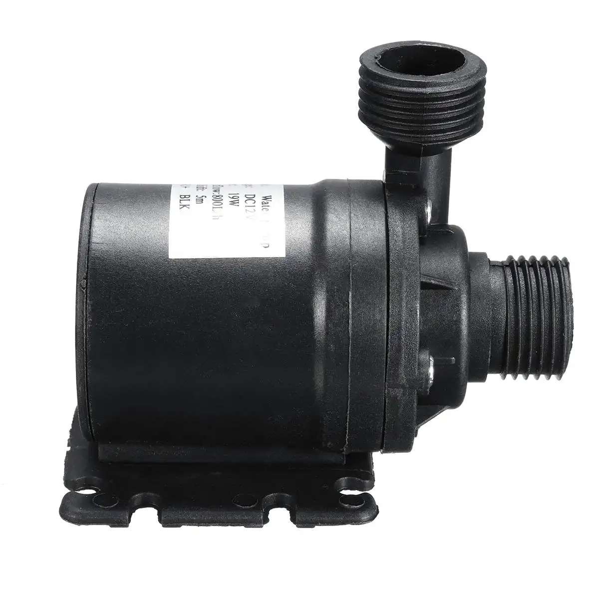 DC 12V 5M 800L/H Портативный Миниатюрный бесщёточный электродвигатель ультра-тихий погружной водяной насос для системы охлаждения фонтанов нагреватель