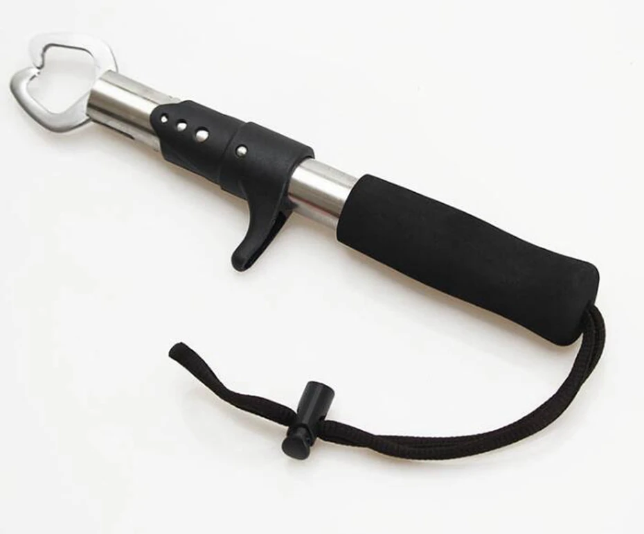 

YINGTOUMAN 2 шт./лот из нержавеющей стали пистолет-тип ручка крепкая ручка управление ртом рыба клип рыба мягкая и удобная ручка EVA