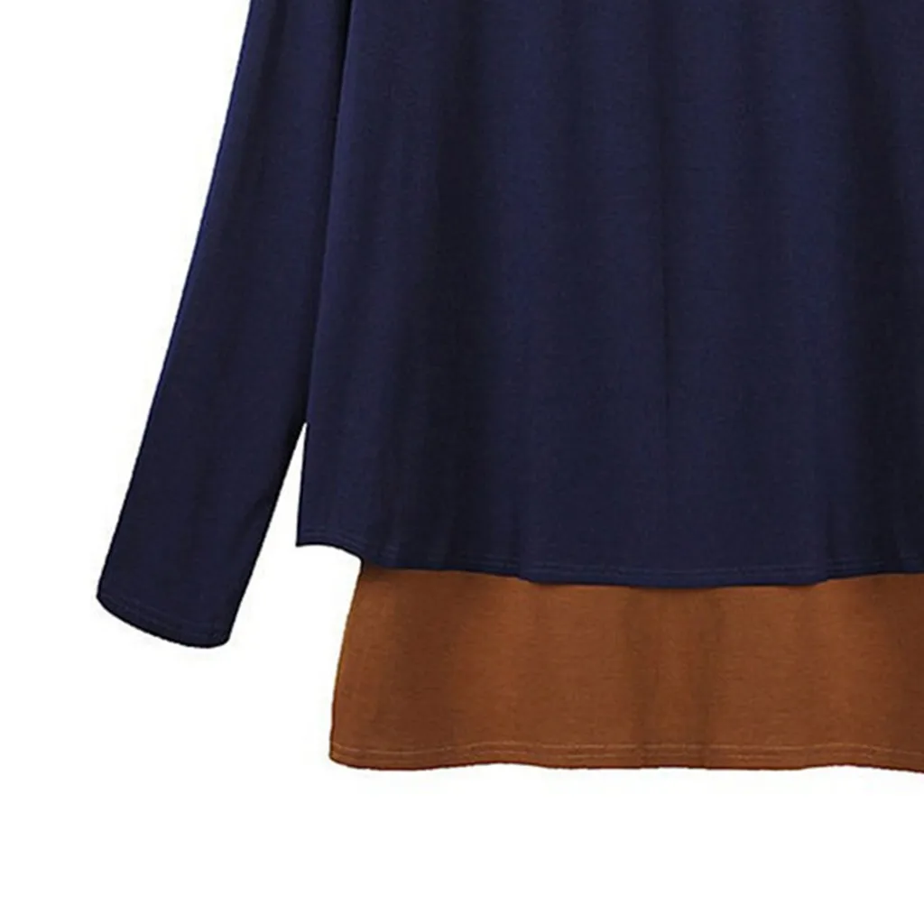 Футболка женская с круглым вырезом мультяшный принт кота длинный рукав пуговицы