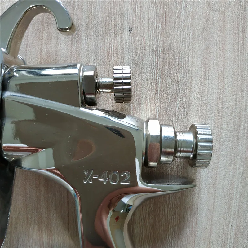 

free shipping, HVLP X-402 spray gun Roxgen, car painting spray gun, X402 HVLP spray gun,600cc plastic cup,gravity feed
