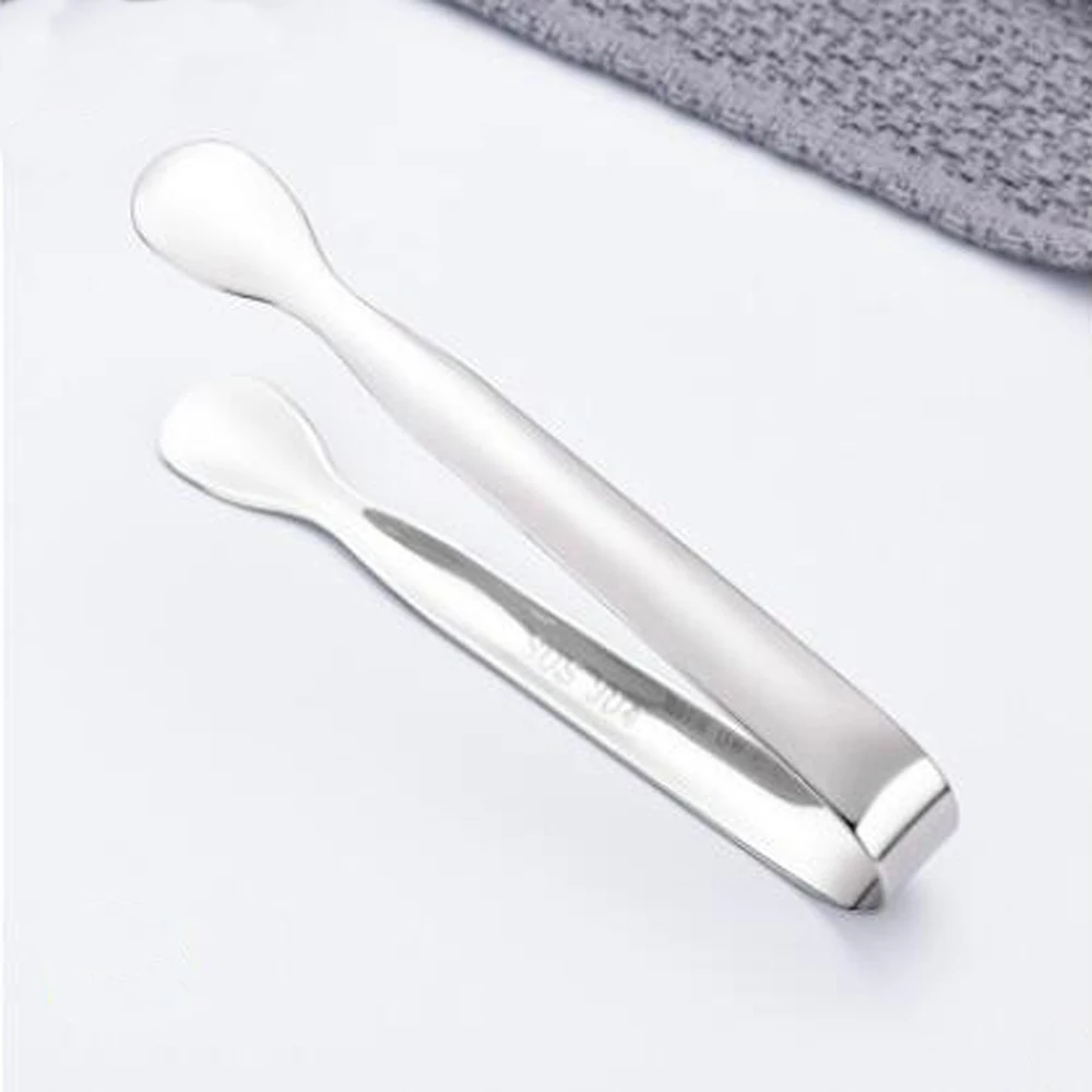 

Stainless Steel Salad Tongs Cooking Tools BBQ Clips Bread Steak Tong Clip Kitchen Accessories Restaurant Food Folder 1pcs