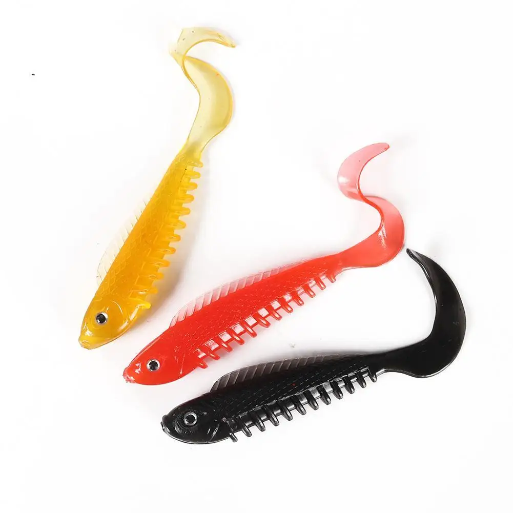 

Fishing Soft Lures Jig Wobblers soft 8/10cm Worm Spiral tail Soft Baits Wobblers Fishing Tackle Freshwater Silicone Accessories
