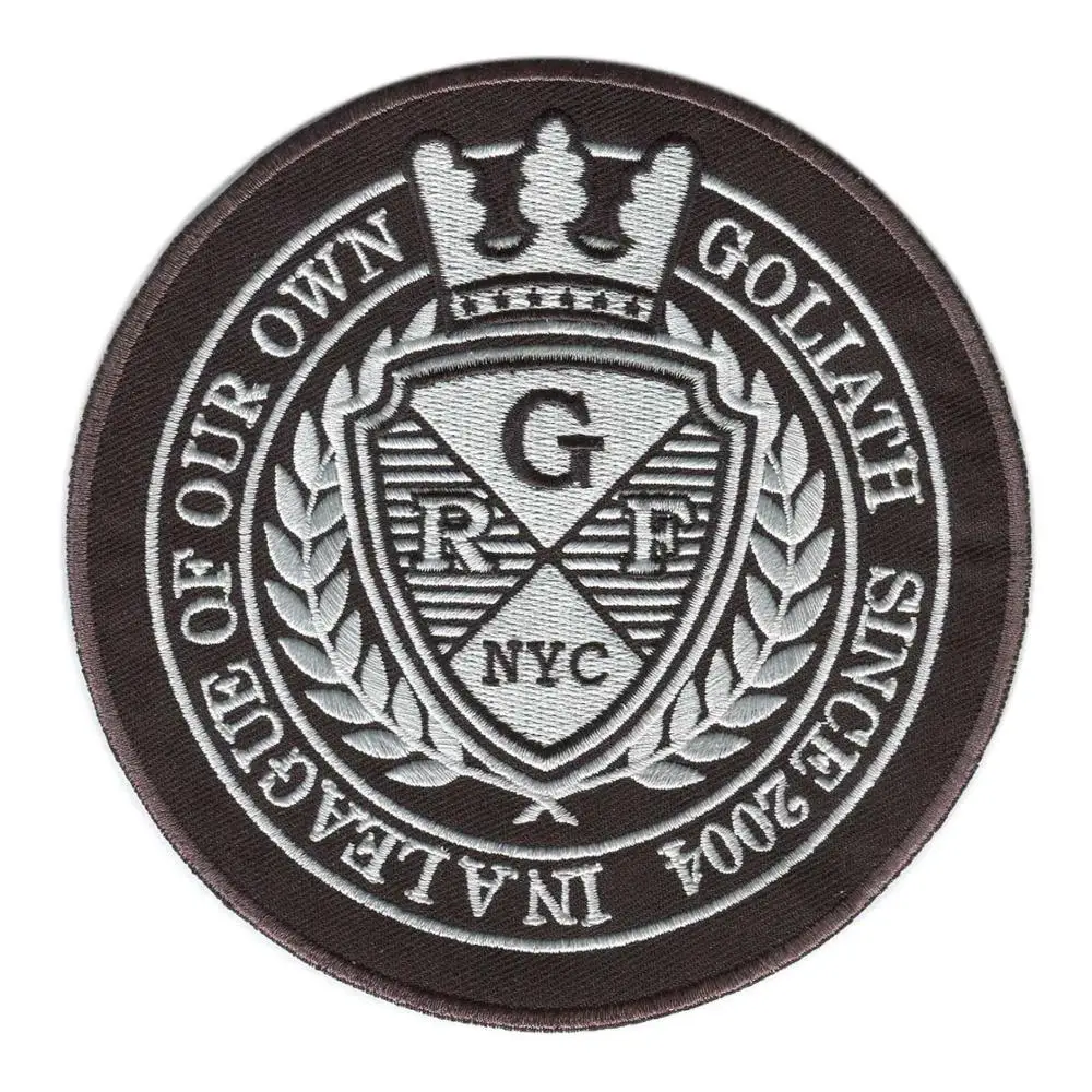 

Reasonable Price Badges Patches Custom Security Patches Embroidery patches For Clothing Sewn-on Backing Uniform Patch