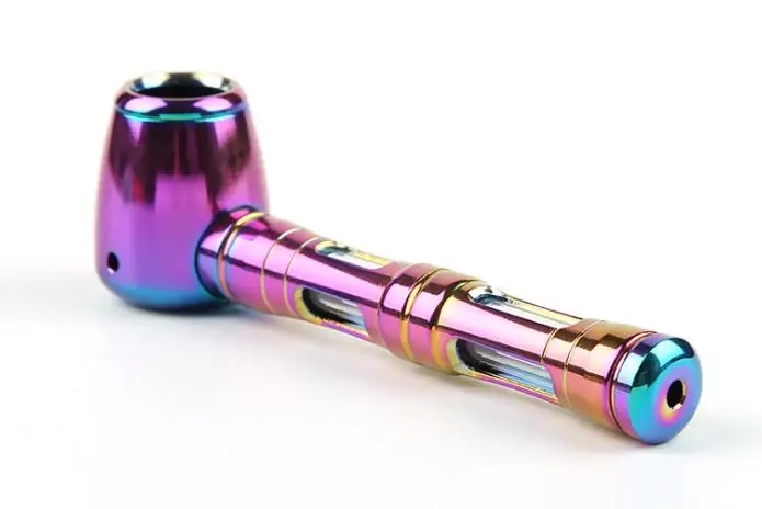 

Metal Alloy Smoking Herb Pipe 120MM Metal Bowl Pipe Detachable Tobacco Pipe Smoking Tobacco Pipe