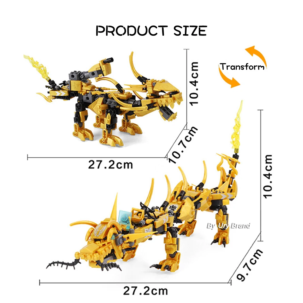 Традиционный Тренировочный Набор ниндзя кэндо золотой дракон красный зеленый