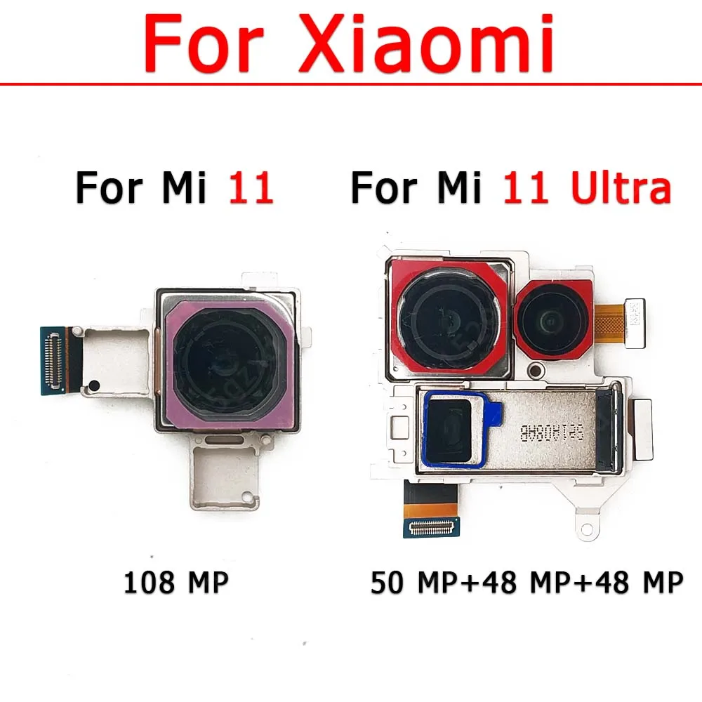 C&aacute;mara trasera Original para Xiaomi Mi 11 Ultra Mi11, m&oacute;dulo de c&aacute;mara principal, piezas de repuesto-0