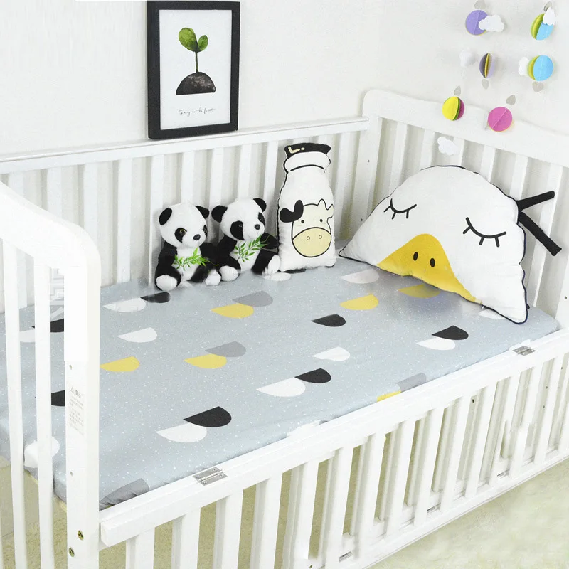 Простыни для детской кроватки простыни простые Стильные 100% хлопок 120*60 см| |