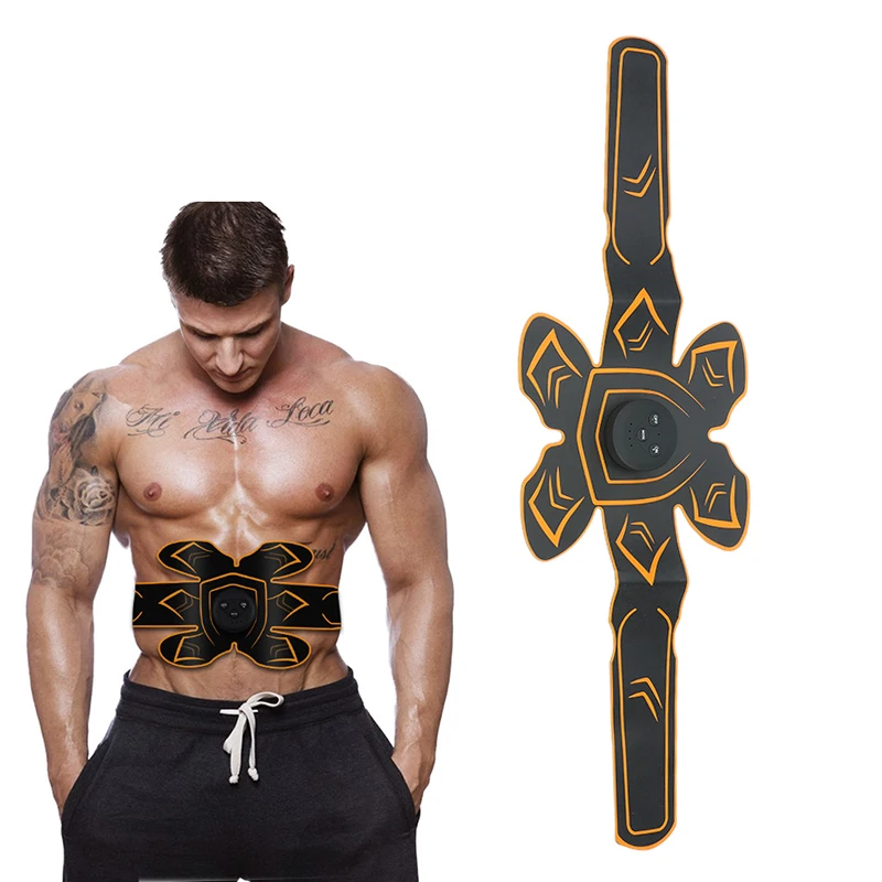 Электрический тренажер для мышц брюшного пресса массажа живота аппарат