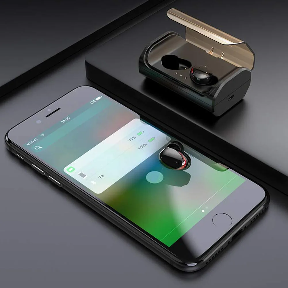 Высококачественные Bluetooth 5,0 гарнитура беспроводные наушники стерео мини наушники водонепроницаемые для смартфонов