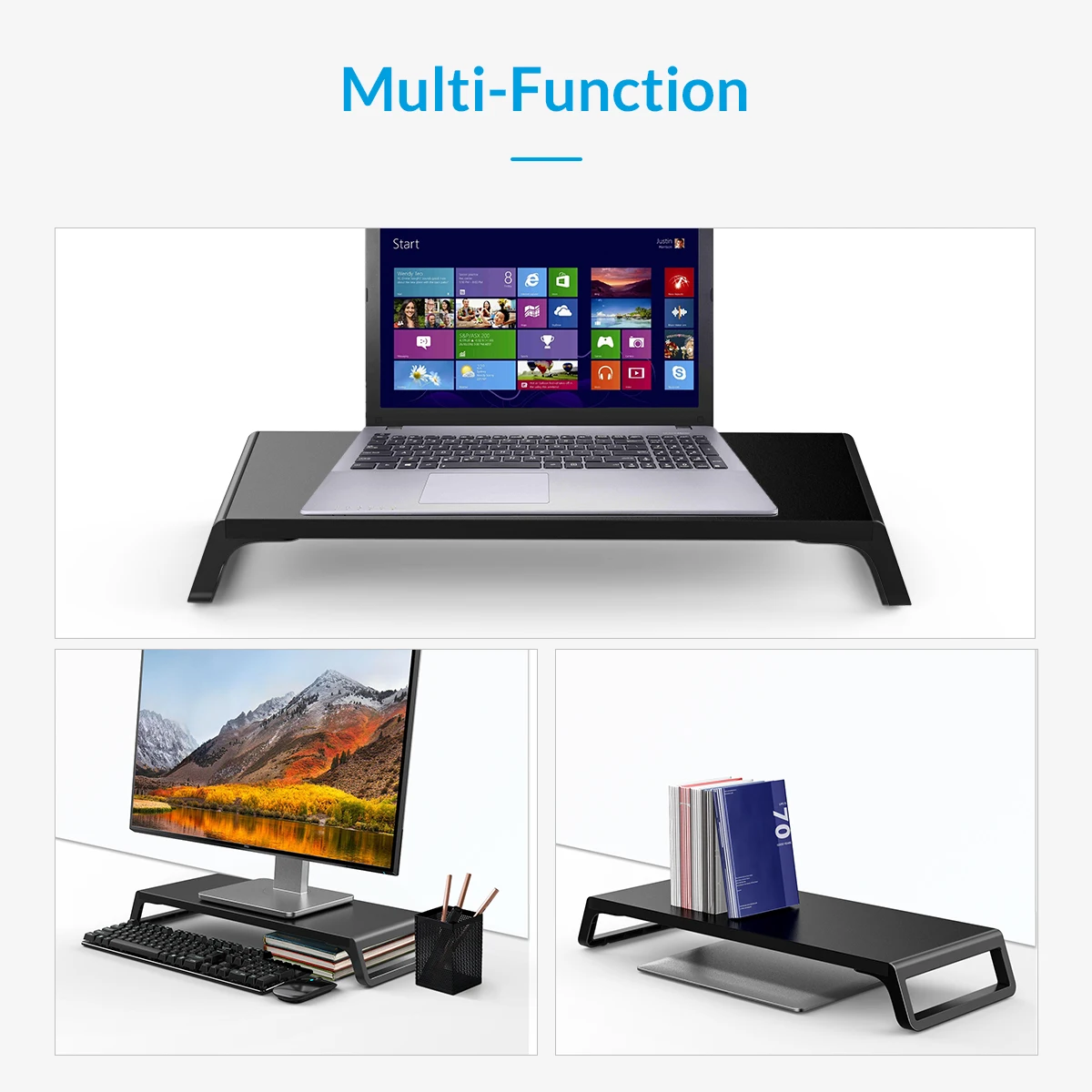 orico деревянная настольная под