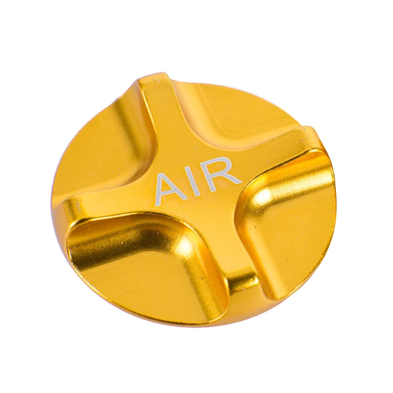 Bike Air Gas Shcrader American Valve Caps Suspension Bicycle Front Fork Parts for MTB Road Gold | Спорт и развлечения