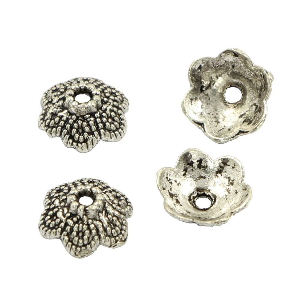 Распродажа розетки для бусин в форме цветов разъемы изготовления ювелирных