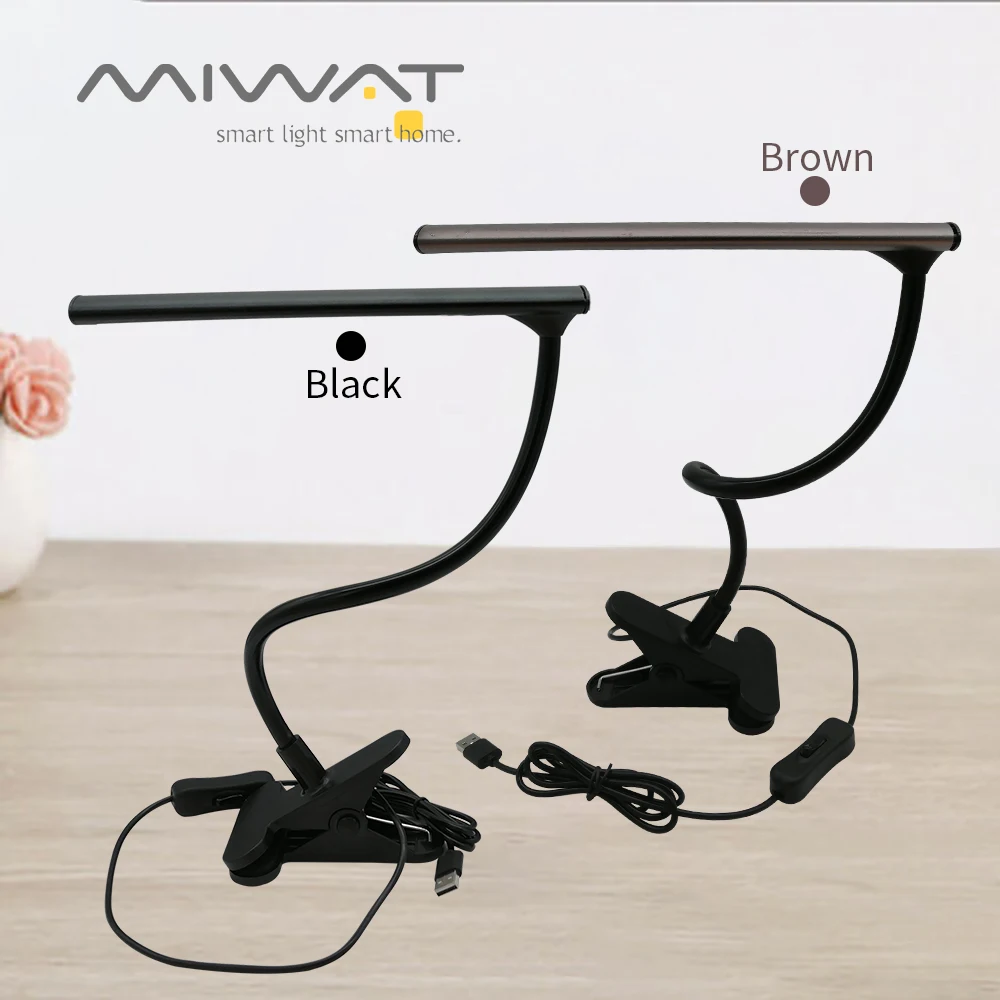 USB светодиодный свет книги лампа для чтения на прищепке ночник Kindle Регулируемая