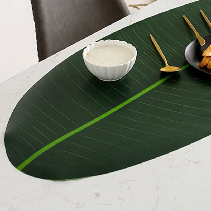 Новинка 2021 тропический лес скатерть с длинными банановыми листьями для