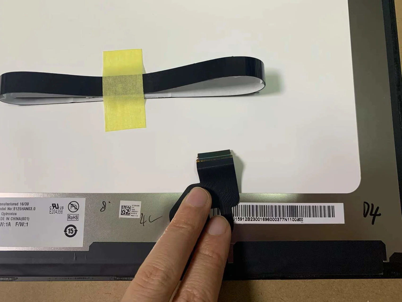 B125HAN03.0 для Asus ZenBook 3 UX390 UX390U UX390UA UX390UAK ЖК-экран в сборе 12 5 &quotFHD | Компьютеры и офис