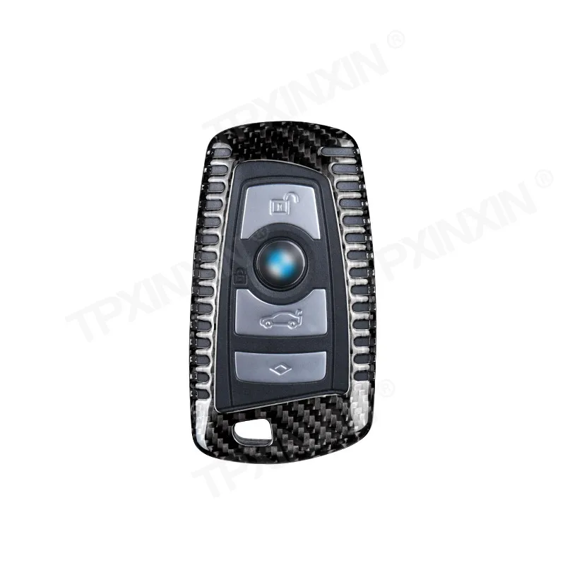 

Carbon Fiber TPU Car Key Cover Case Protective Shell For BMW 3 Series 2015 with Key Car Styling Accessories