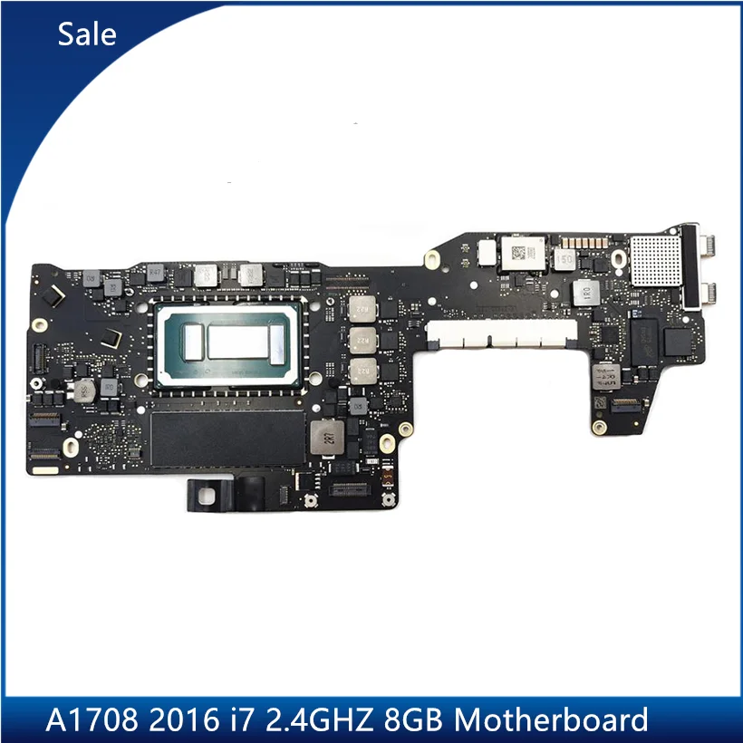 

Original A1708 Motherboard 820-00840-A Logic Board For MacBook Pro 13 i7 2.4GHz 8GB 2016 A1708