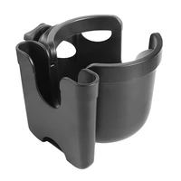 wheelchair universal cup holder 2 in 1 baby stroller cup can drink bottle holders container mobile phone shelf