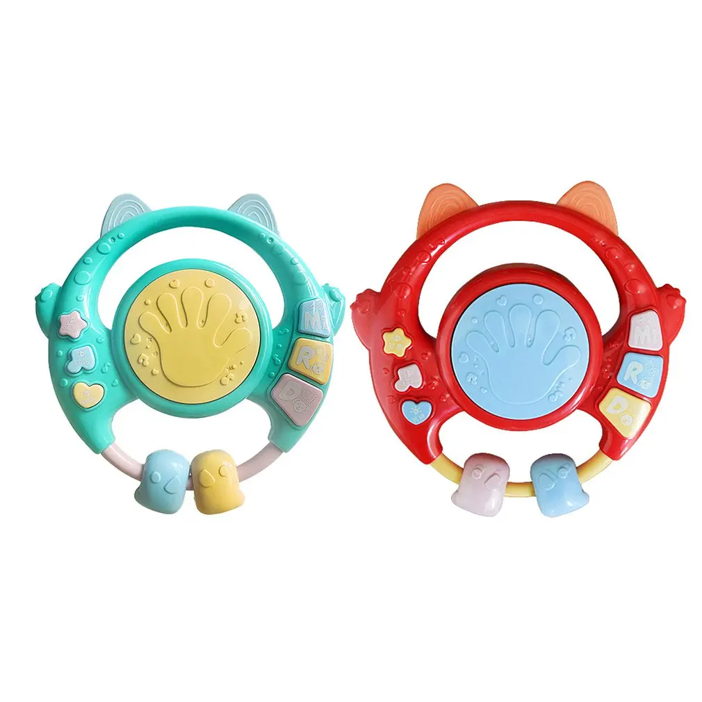 Six In One Multifunctional Rattle Hand Drum Early Educational Toys For Toddlers Portable Intellectual | Игрушки и хобби