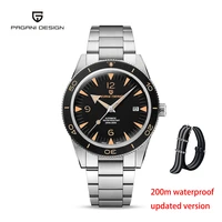 pagani design 2021 top brand mens mechanical watch luxury business stainless steel automatic 200m waterproof clock reloj hombre