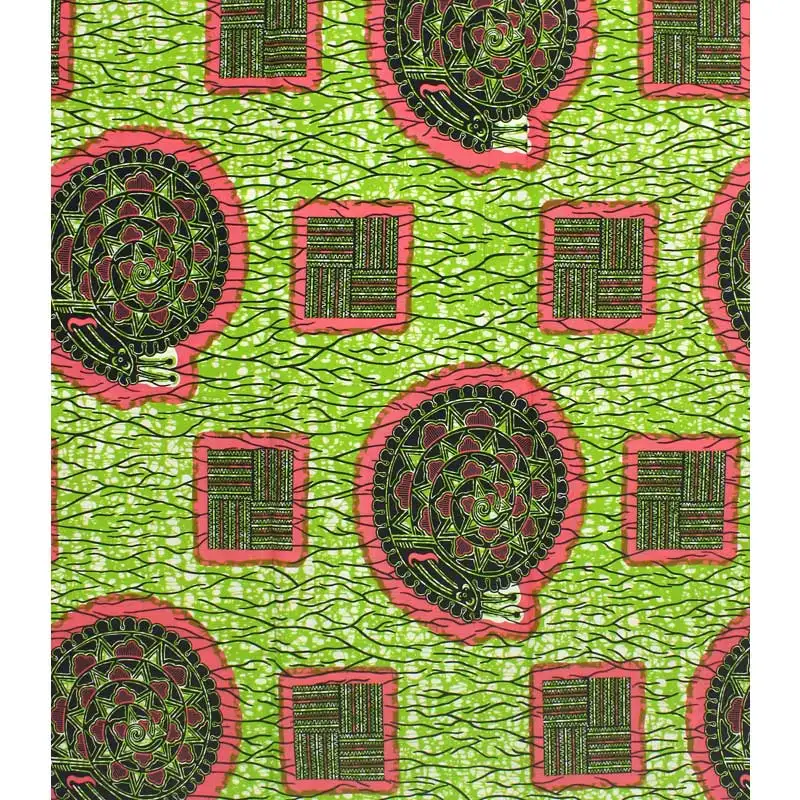 Лучшее качество Африканский принт Дашики настоящая Вощеная 100% хлопчатобумажная