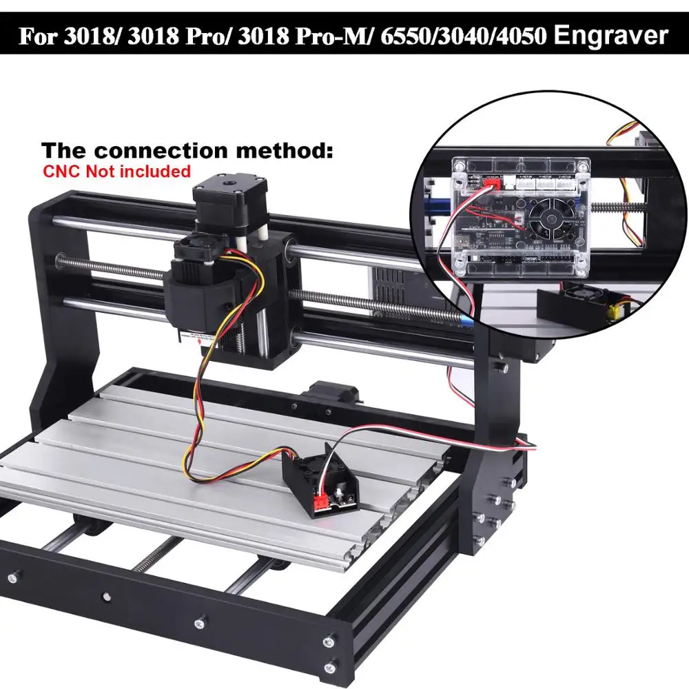Лазерный модуль 5500 МВт 5 нм Синяя лазерная головка набор для лазерной гравировки