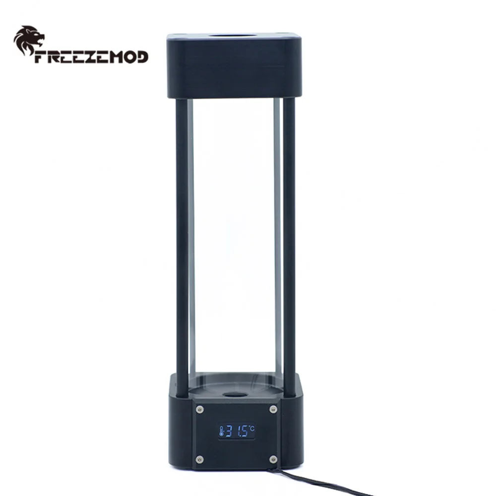 Термометр FREEZEMOD с ЖК-дисплеем акриловый датчик для резервуара воды резервуар из