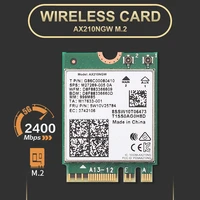 network card dual band 2400mbps wifi 6e intels ax210 m 2 wifi wireless card bt 5 2 ax210ngw for windows 1011