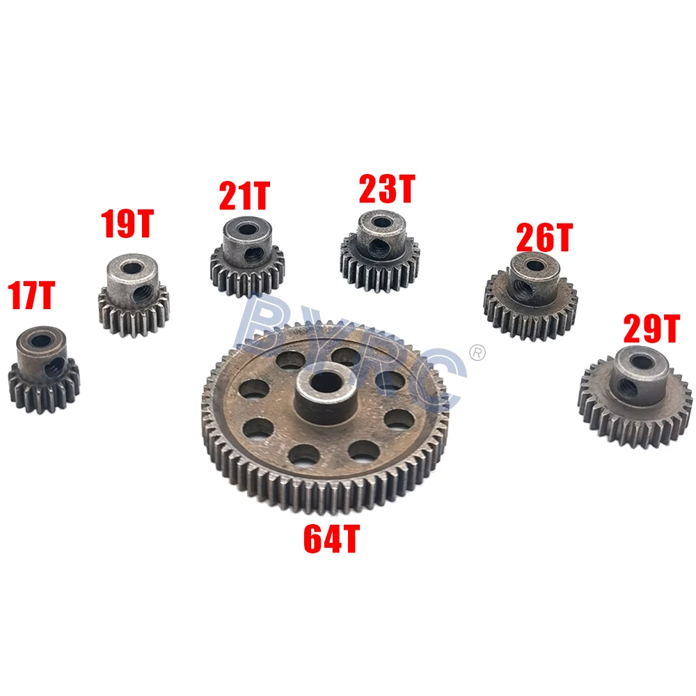 Шины двигателя HSP Φ 0 6 M 17T 19T 21T 23T 26T 29T 64T для 1/10 RC 94107 94111 94123 94170 | Игрушки и хобби