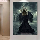 Diy 5D ангельские крылья голая женщина полностью Алмазная роспись наборы для вышивки крестиком искусство Высокое качество портрет 3D краска алмазами