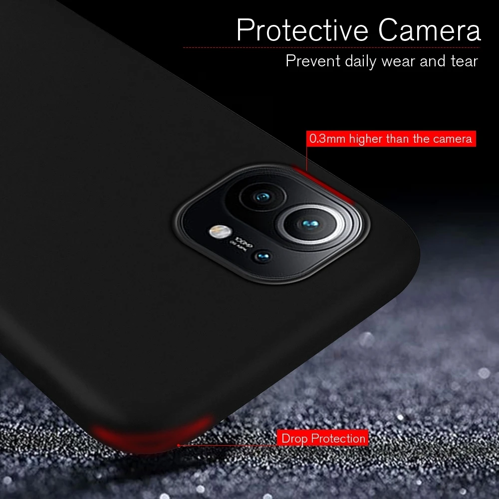 

Silicone Phone Cases For Xiaomi Mi 11 Pro Mi 11 Lite Ultra Mi 11i Cover Soft Black Funda For Xiaomi Poco F3 X3 Pro Mi11Pro Coque