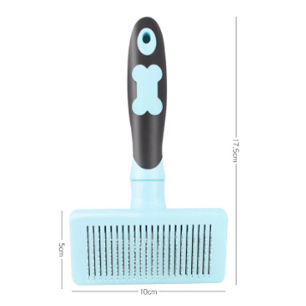 Собака волос гребень с рисунком собачки и котика Специальная игла Товары для