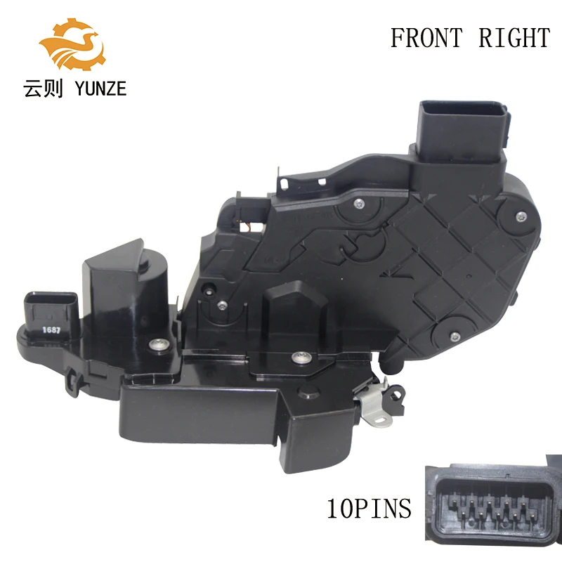 4 шт. передняя задняя левая правая боковая дверная защелка механизм замка привод