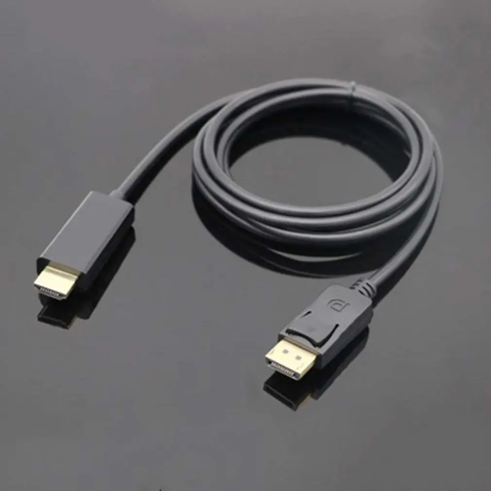 Кабель-адаптер DP-HDMI для ноутбука ПК HD ТВ 1 8 м | Электроника