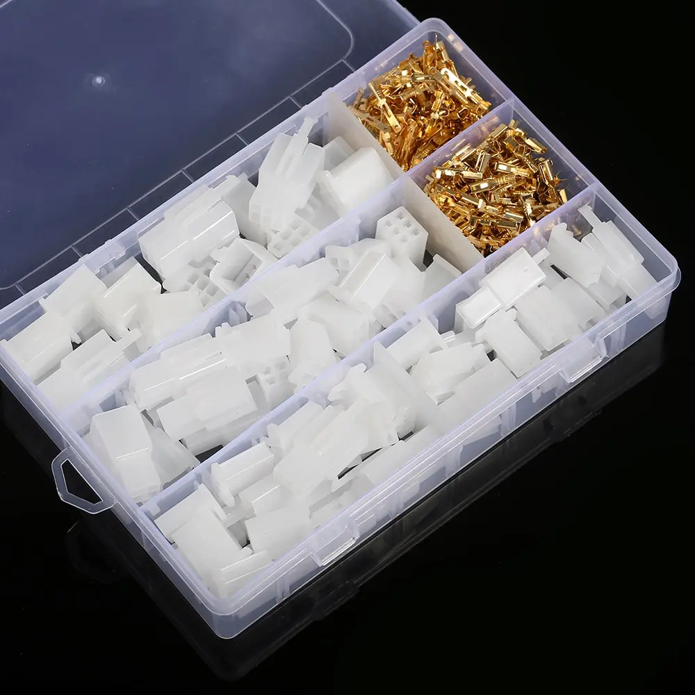 380 шт./кор. 40 комплектов мотоциклов Авто Электрические 2 8 мм 2/3/4/6 штифтов