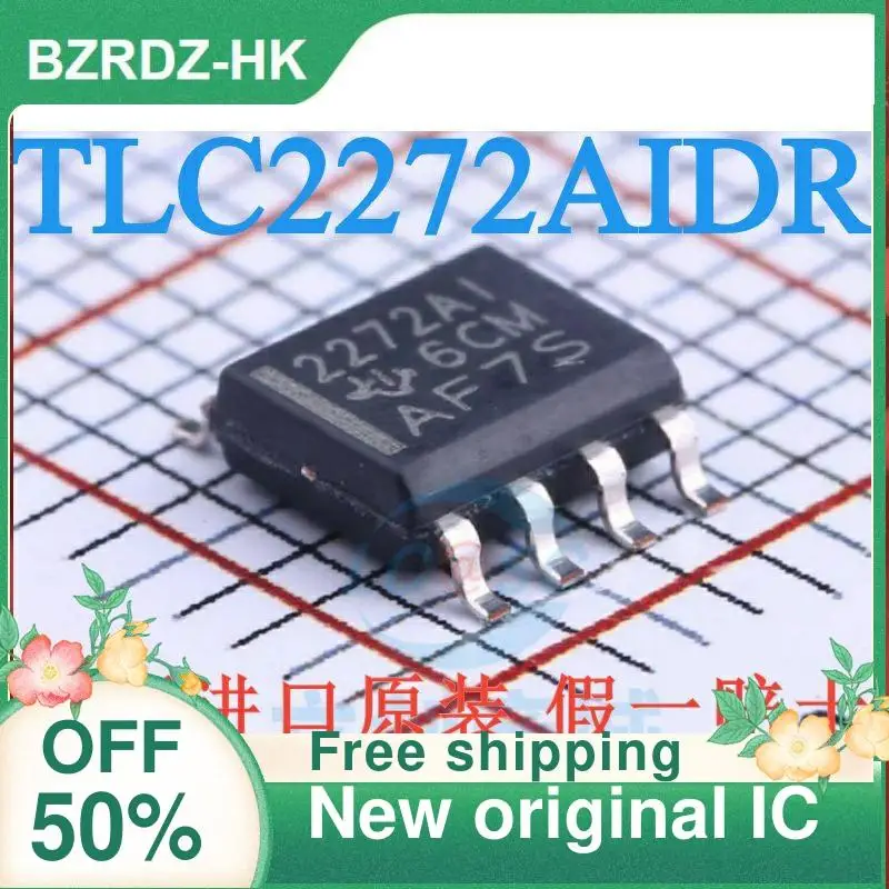 10 шт. TLC2272AIDR SOIC-8 2272AI TLC2272A новая оригинальная микросхема