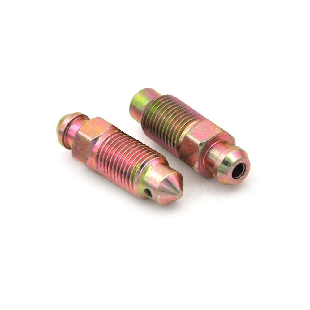 ZLinKJ M10 x 1.0mm 4pcs Motorcycle Bike Brake Caliper Steel Bleed Screw Nipple wholesale | Обустройство дома