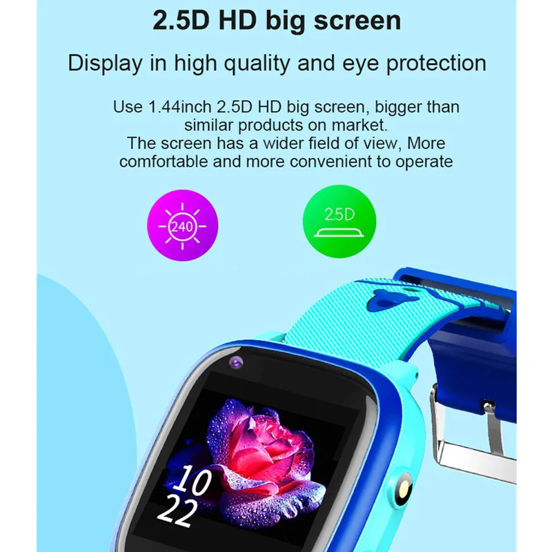 Детские Смарт часы T5S 4G GPS Wifi позиция IP67 водонепроницаемая камера SOS Видеозвонок